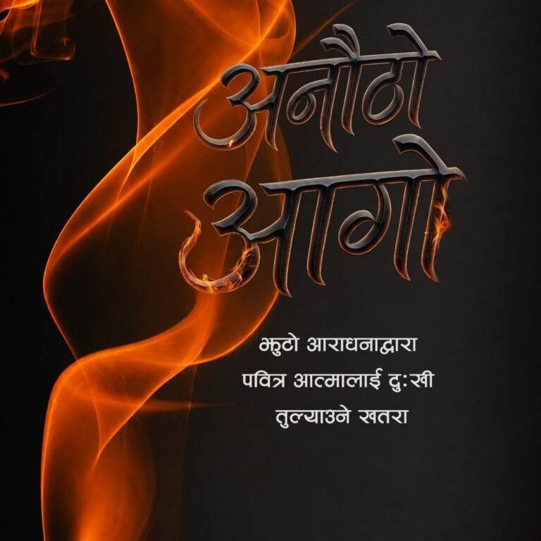 Strange fire अनौठो आगो