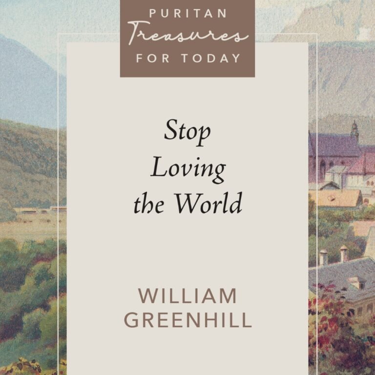 Stop Loving the World